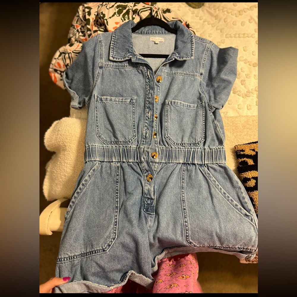Gianni Bini denim romper